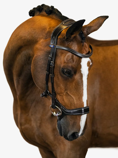 PS of Sweden Pioneer Bridle - Black Cob (2)