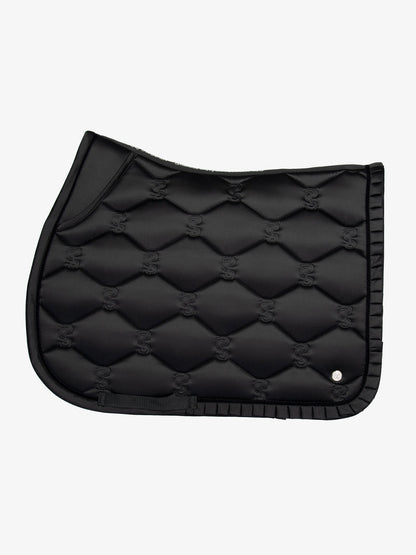 PS of Sweden Ruffle Jump Saddle Pad - Black