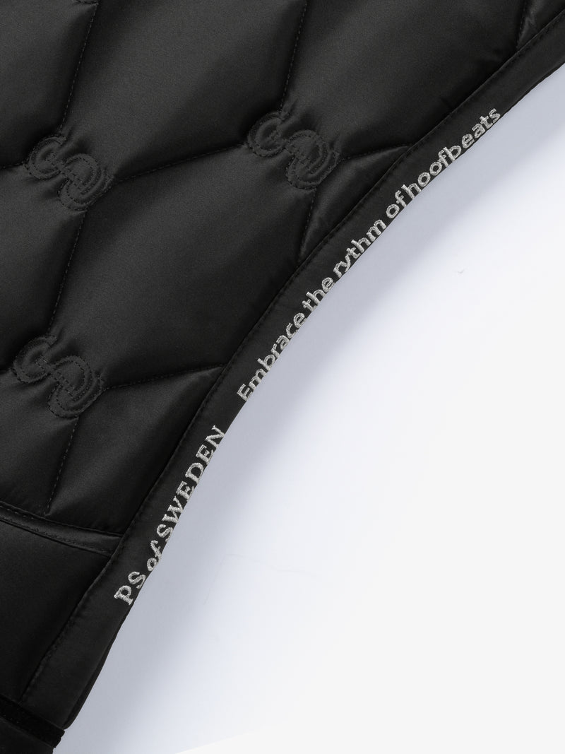 PS of Sweden Ruffle Jump Saddle Pad - Black