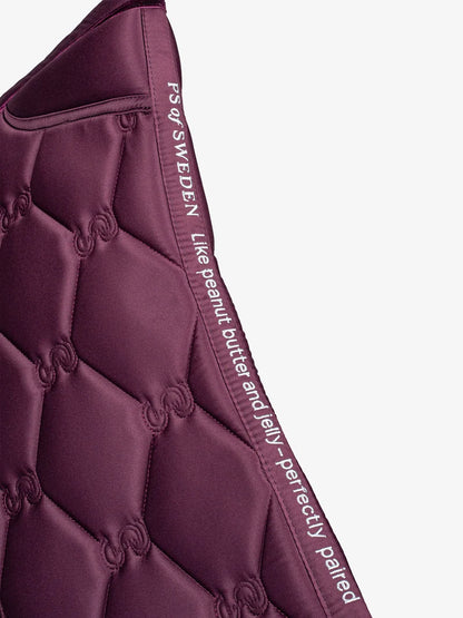 PS of Sweden Ruffle Jump Saddle Pad - Plum