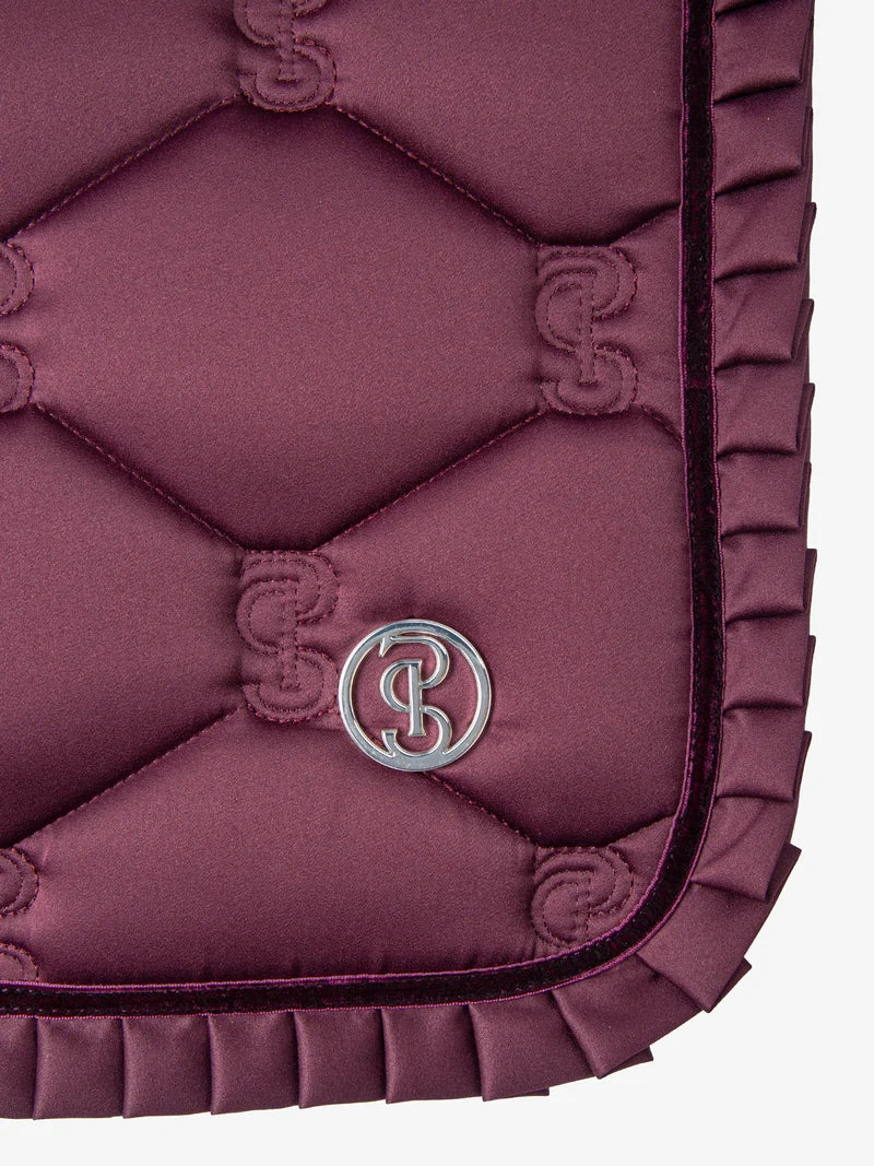 PS of Sweden Ruffle Jump Saddle Pad - Plum