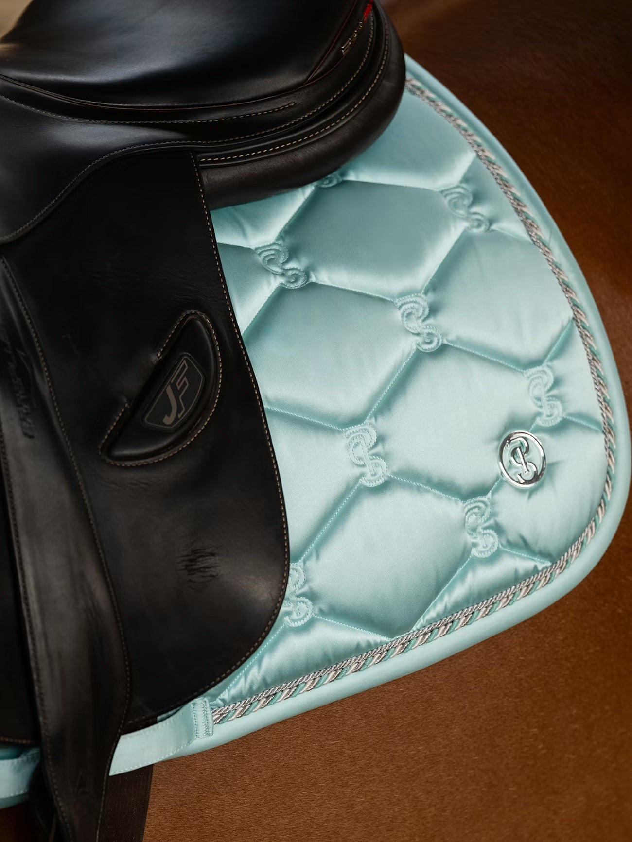 PS of Sweden Signature Jump Saddle Pad - Arctic Aqua