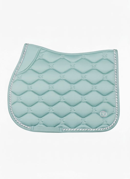PS of Sweden Signature Jump Saddle Pad - Arctic Aqua