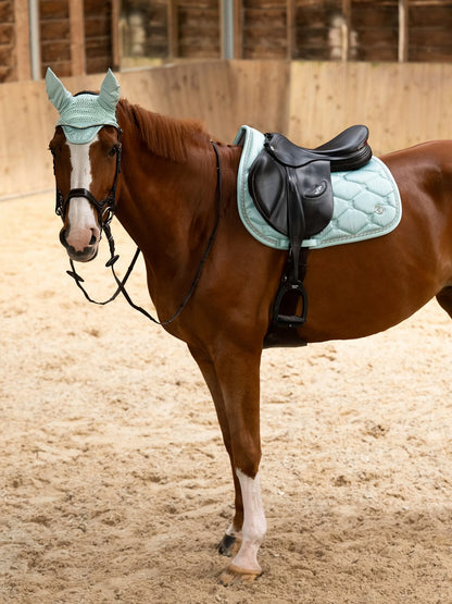 PS of Sweden Signature Jump Saddle Pad - Arctic Aqua