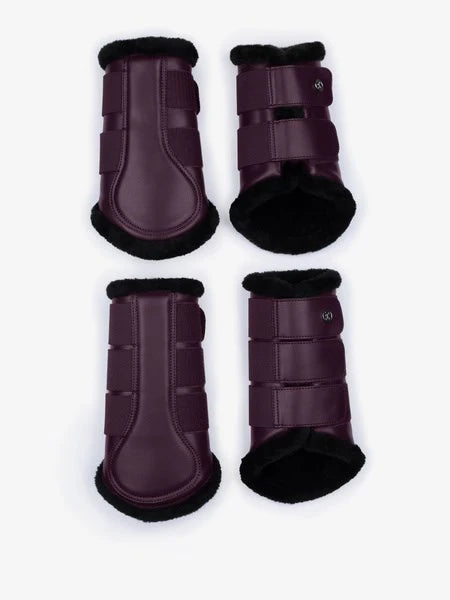 PS of Sweden Premium Brushing Boots Plum Full