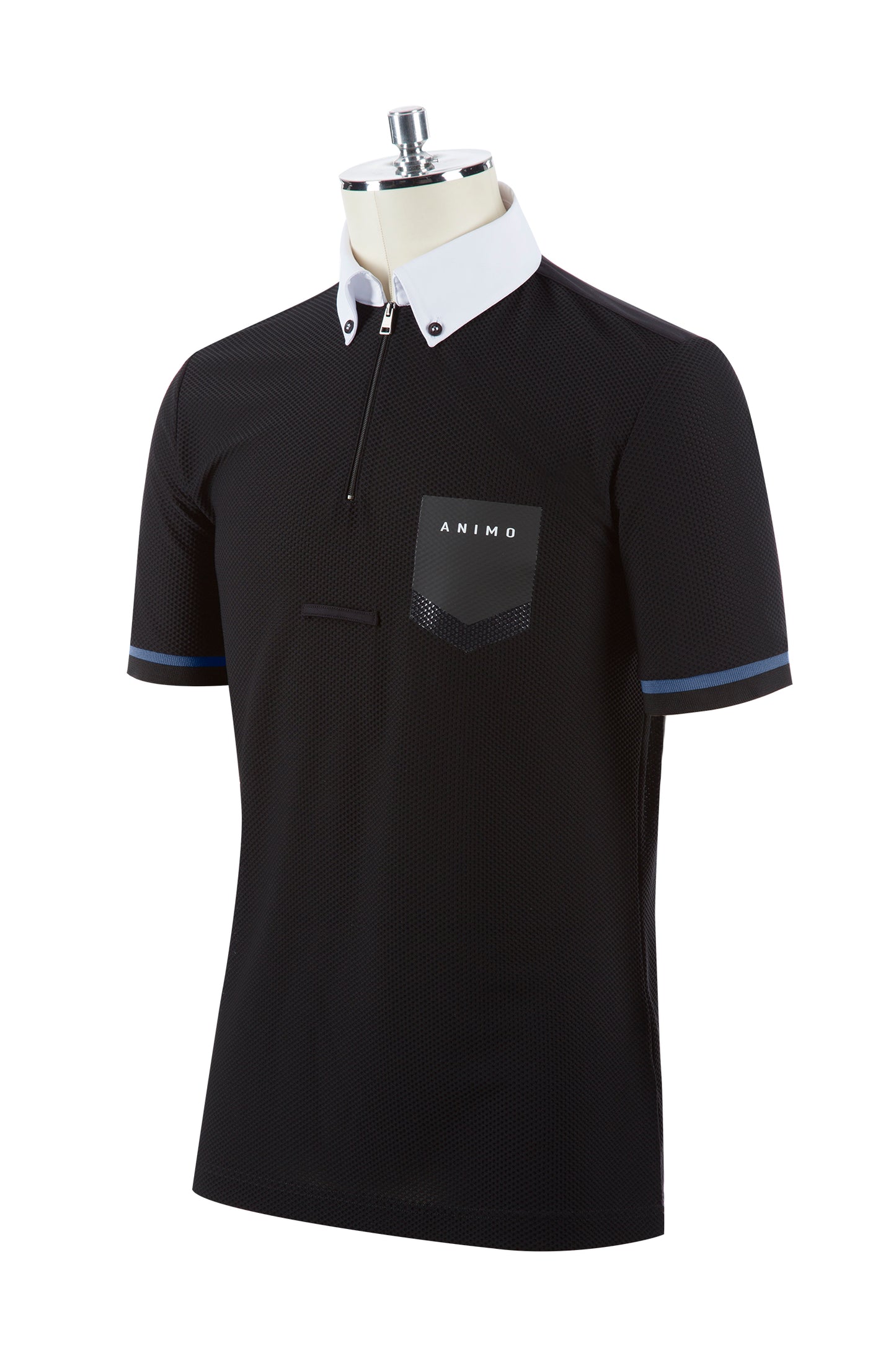 Animo Men's Casual Riding Polo Shirt Alpins
