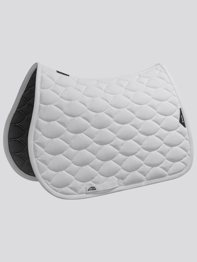 Equiline Eqalmond Tech-Almond Jump Saddle Pad - White