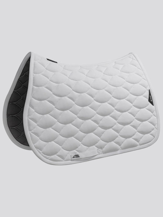 Equiline Eqalmond Tech-Almond Jump Saddle Pad - White