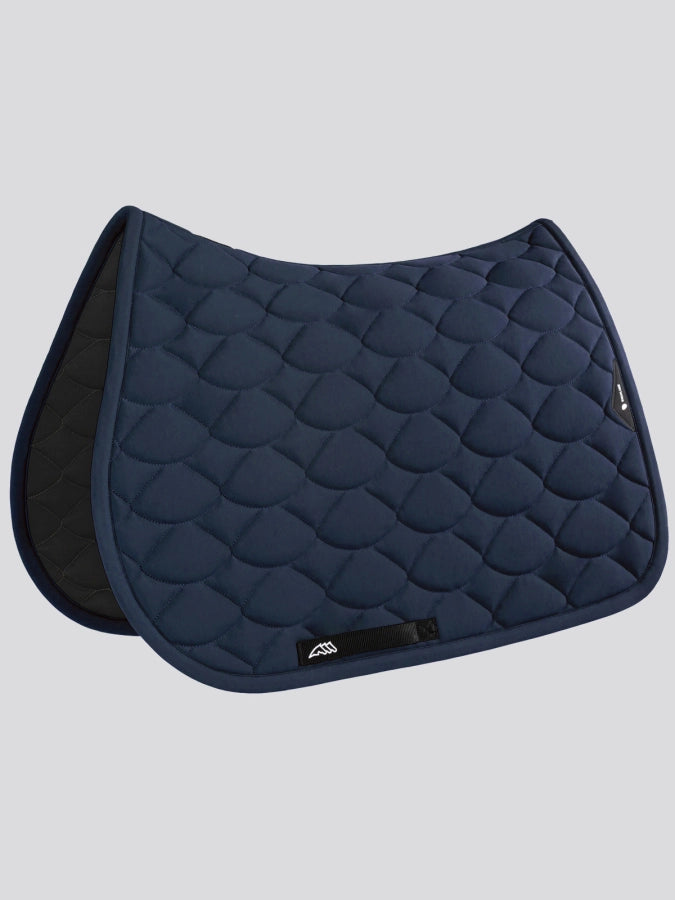 Equiline Eqalmond Tech-Almond Jump Saddle Pad - Blue
