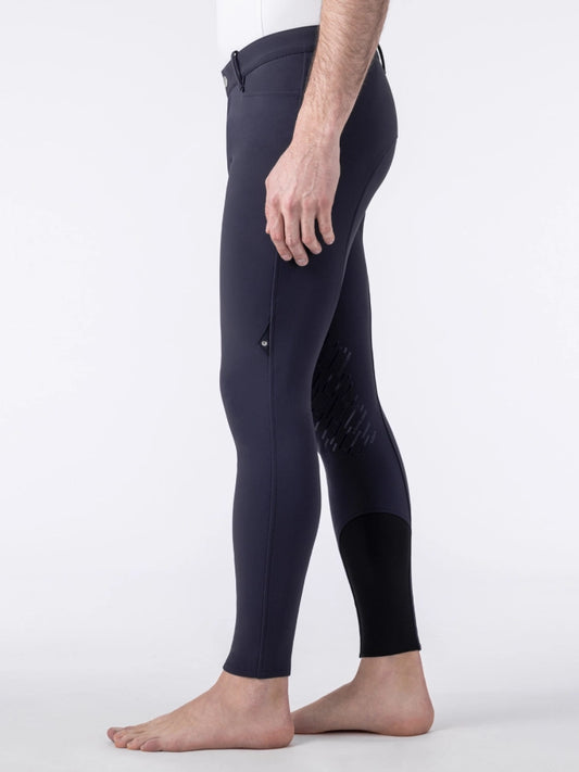 Equiline Bartek Mens Knee Grip Breeches - Blue