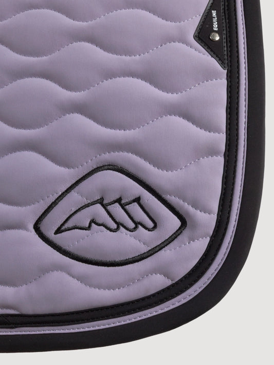 Equiline Eqcud Tech Almond Dressage Saddle Pad - Mauve