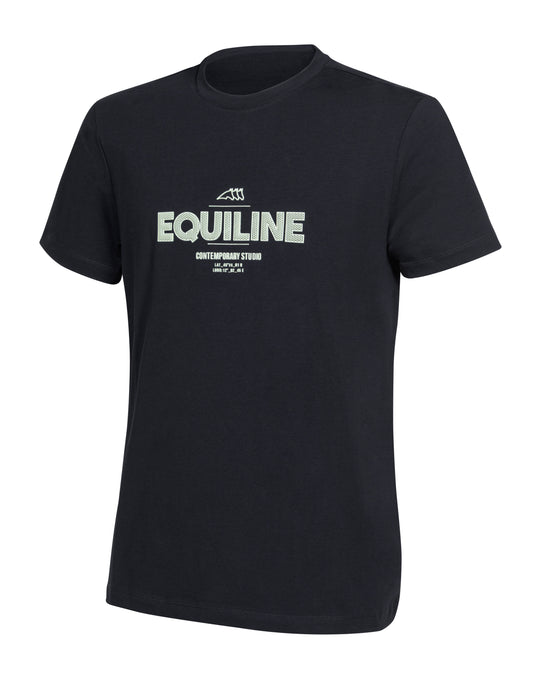 Equiline Unisex T-Shirt Cebac - Black