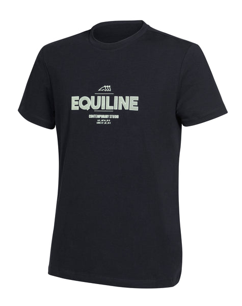 Equiline Men's T-Shirt Cebac - Black