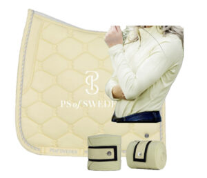 PS of Sweden Ultimate Lemon Bundle Saddle Pad, Polo Bandages and Base Layer