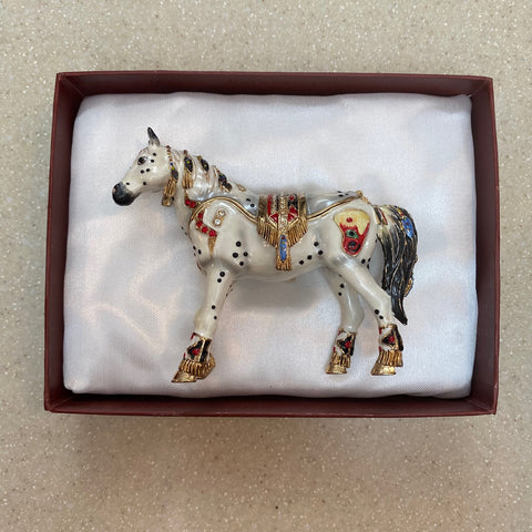 The Trail of Painted Ponies Copper Enchantment Jeweled Gift Box 3572