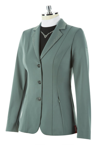 Animo Women's Competition Jacket Larnica - Jade Green