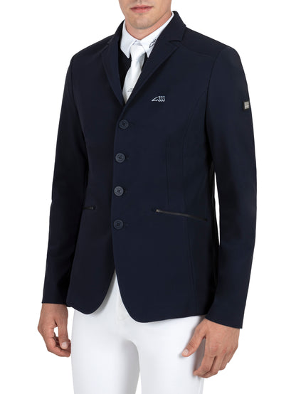 Equiline Men's Competition Jacket Cordelec - Navy Blue