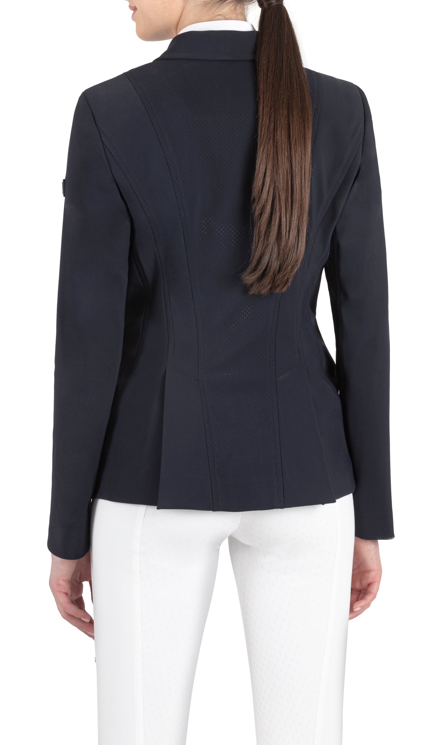 Equiline Women's Competition Jacket Clonac - Navy Blue IT 42 / NZ 10