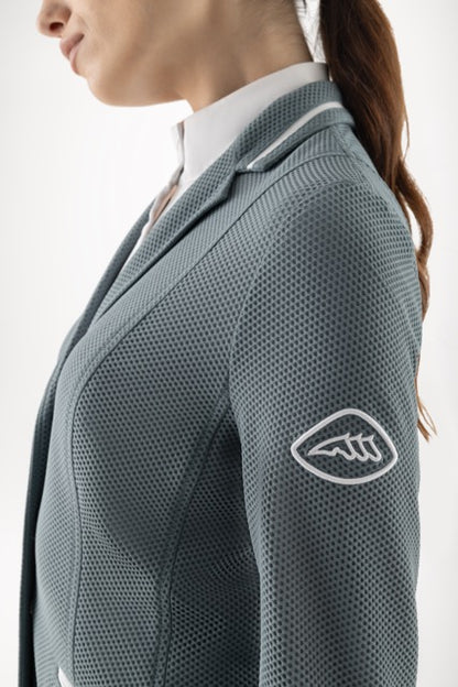 Equiline Eqcigiac Women's Mesh Competition Jacket - Forest Green
