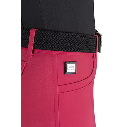Equiline Cerief Womens Breeches - Cherry Red