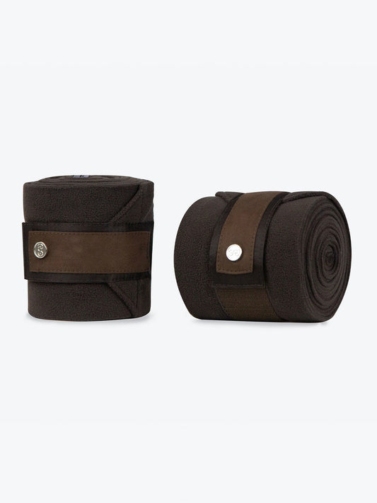 PS of Sweden Polo Bandage Brown Suede Coffee