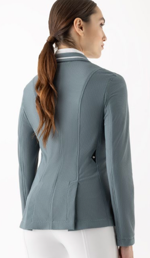 Equiline Eqcigiac Women's Mesh Competition Jacket - Forest Green