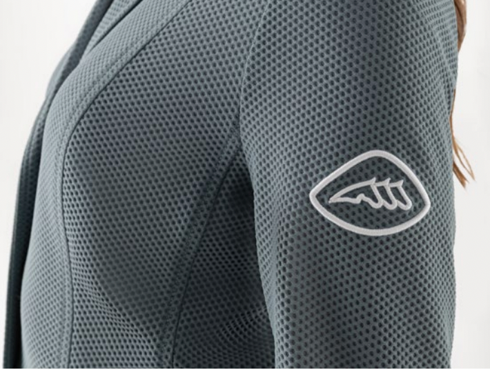 Equiline Eqcigiac Women's Mesh Competition Jacket - Forest Green