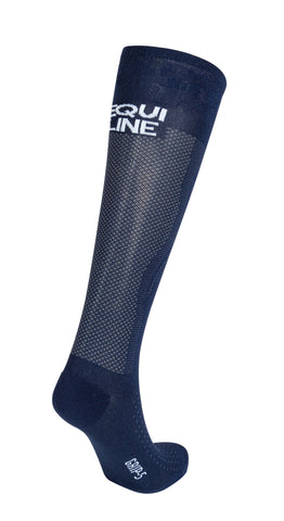 Equiline Unisex Socks Criedac - Navy Blue