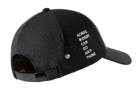 Equiline Eqcastel Baseball Cap - Black