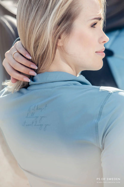 PS of Sweden Alessandra Half Zip Aqua