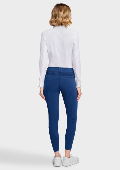 Samshield Chloe 3D Full Grip Breeches - Galactic Blue
