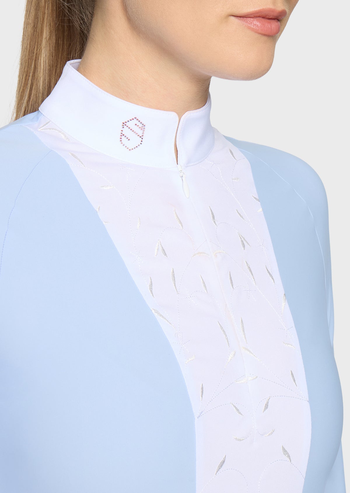 Samshield Colette Long Sleeve Show Shirt - Cashmere Blue