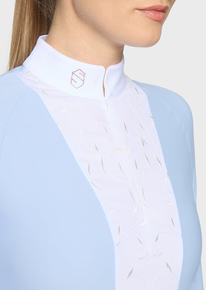 Samshield Colette Long Sleeve Show Shirt - Cashmere Blue
