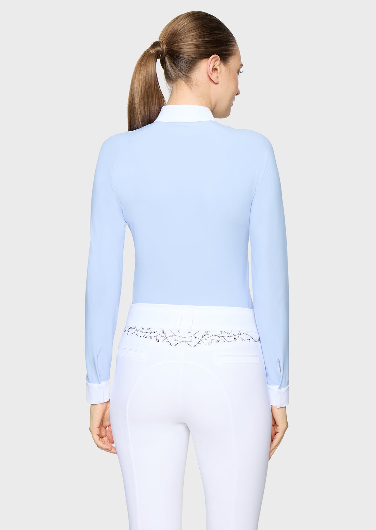 Samshield Colette Long Sleeve Show Shirt - Cashmere Blue