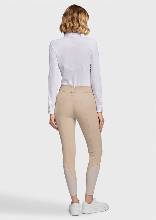Samshield Delice Floral Full Grip Breeches - Sand