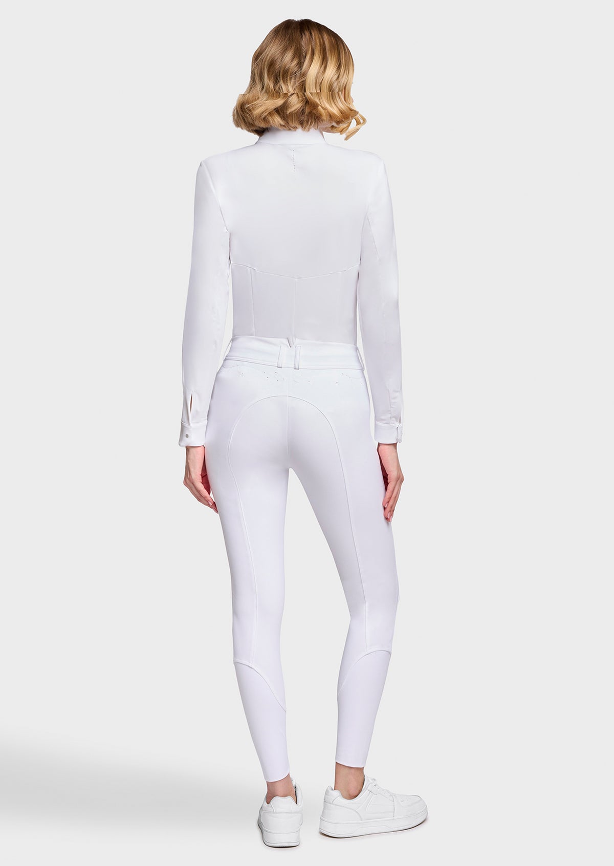 Samshield Delice Floral Full Grip Breeches - White