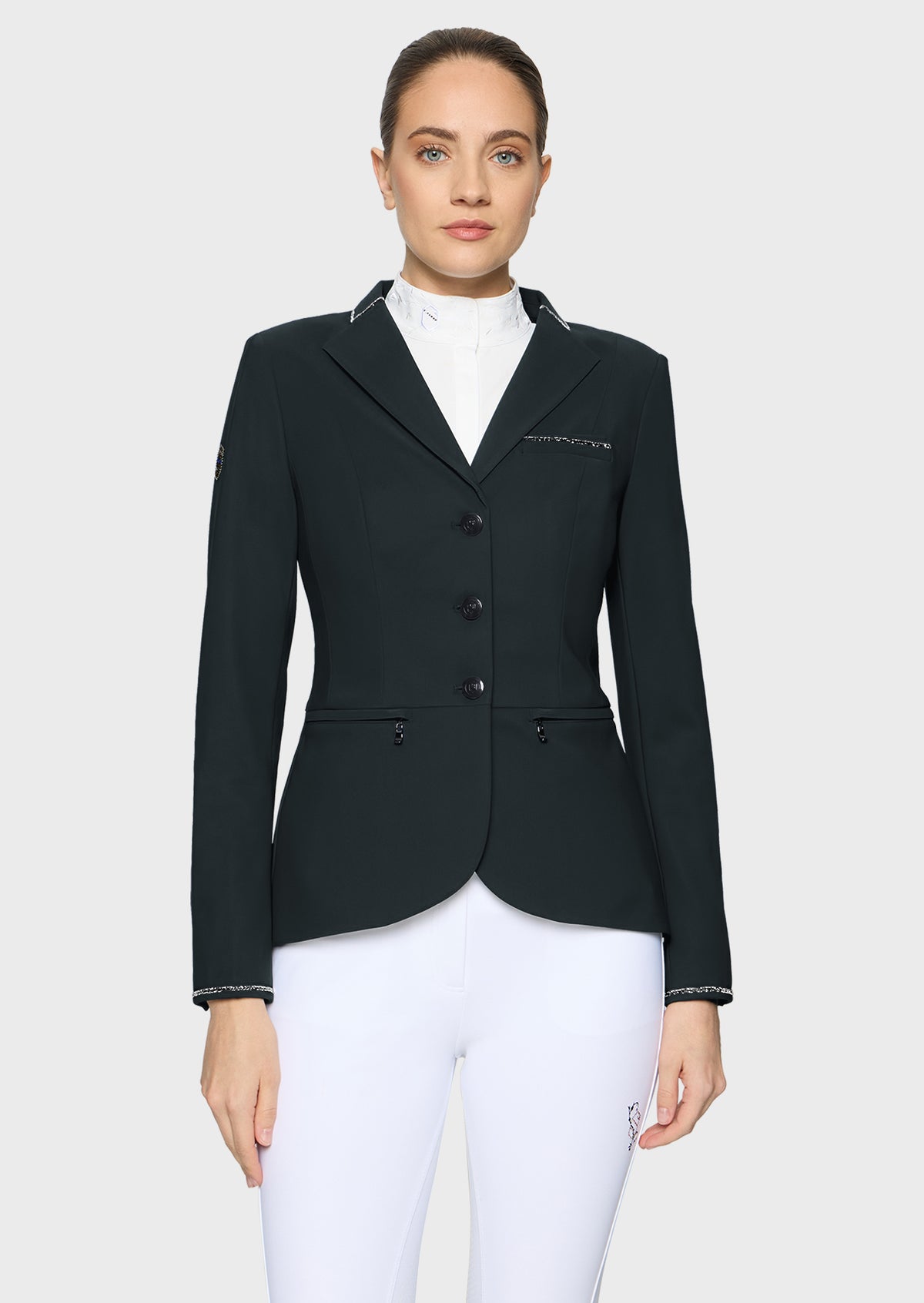 Samshield Victorine Crystal Fabric Competition Jacket - Moonless Night (FW26)