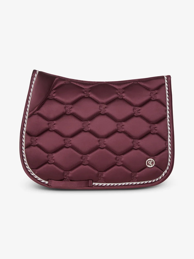 PS of Sweden Signature Jump Saddle Pad - Plum