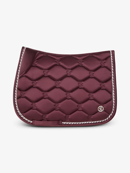 PS of Sweden Signature Jump Saddle Pad - Plum