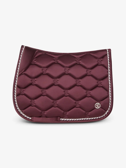 PS of Sweden Signature Jump Saddle Pad - Plum