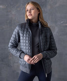 Equiline Womens Octagon Quilted Bomber Jacket Edae