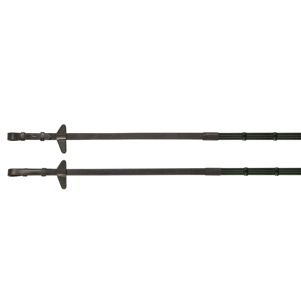 Equiline Continental Web Reins with Stoppers