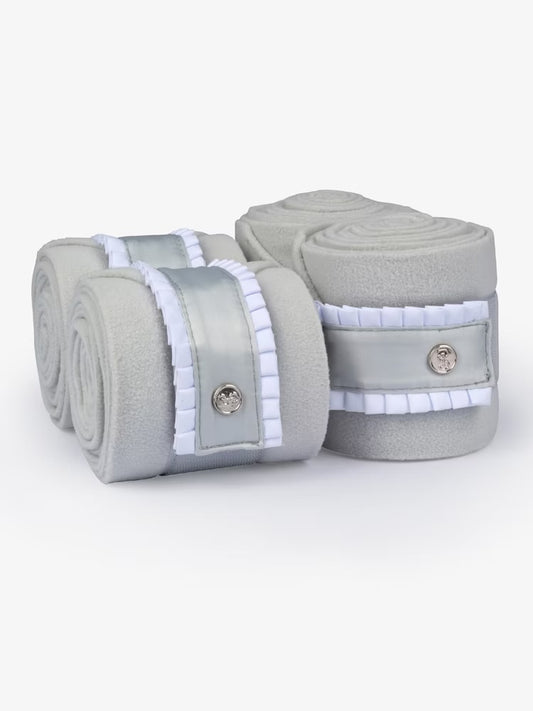 PS of Sweden Polo Bandage Ruffle Pearl Ice Grey