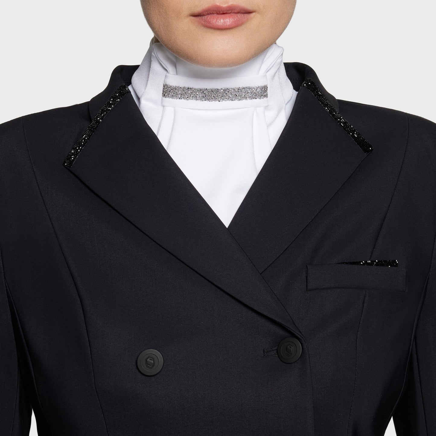 Samshield Plastron/Stock Crystal Fabric
