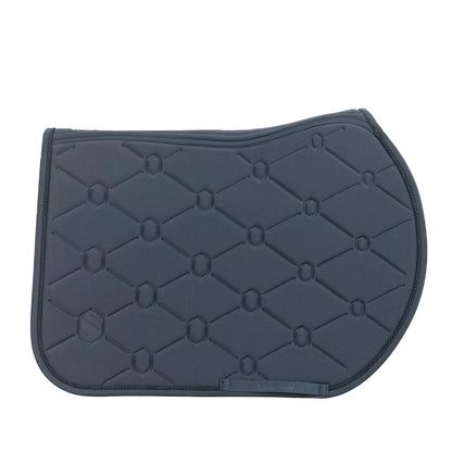 Samshield Spineshield Jump Swarovski Saddle Pad - Dark Forest