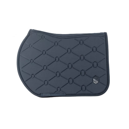 Samshield Spineshield Jump Swarovski Saddle Pad - Dark Forest