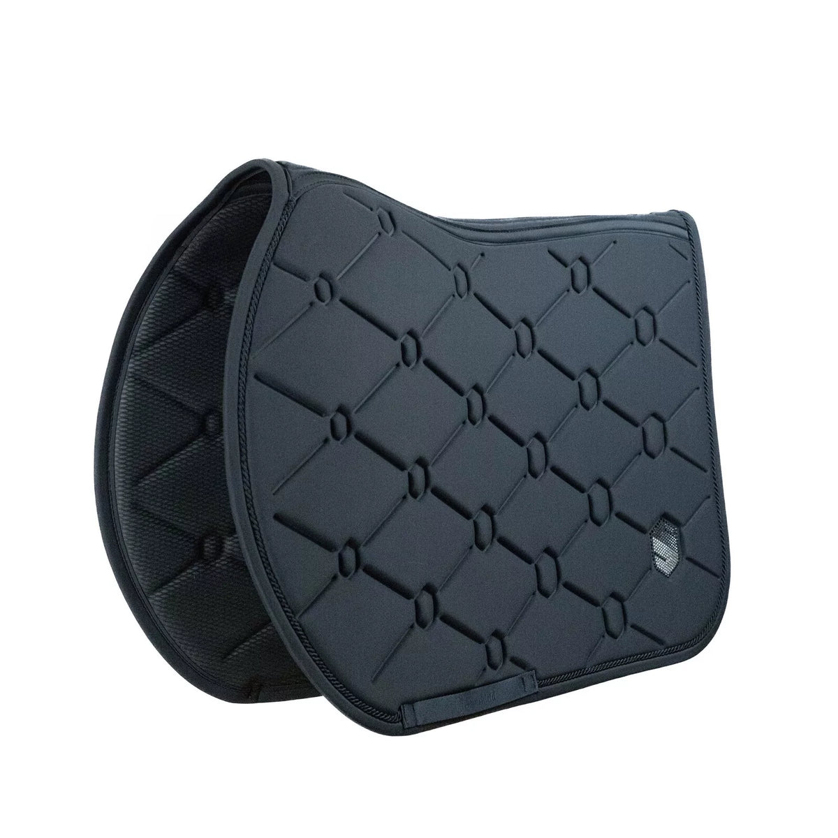 Samshield Spineshield Jump Swarovski Saddle Pad - Dark Forest