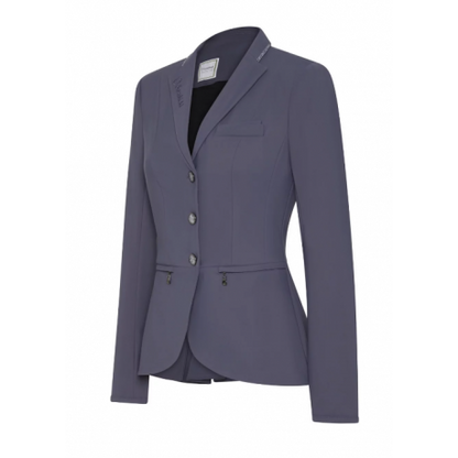 Samshield Victorine Crystal Fabric Womens Competition Jacket - Slate Grey