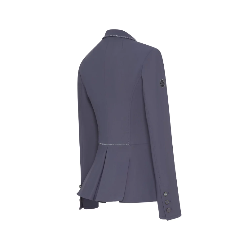 Samshield Victorine Crystal Fabric Womens Competition Jacket - Slate Grey
