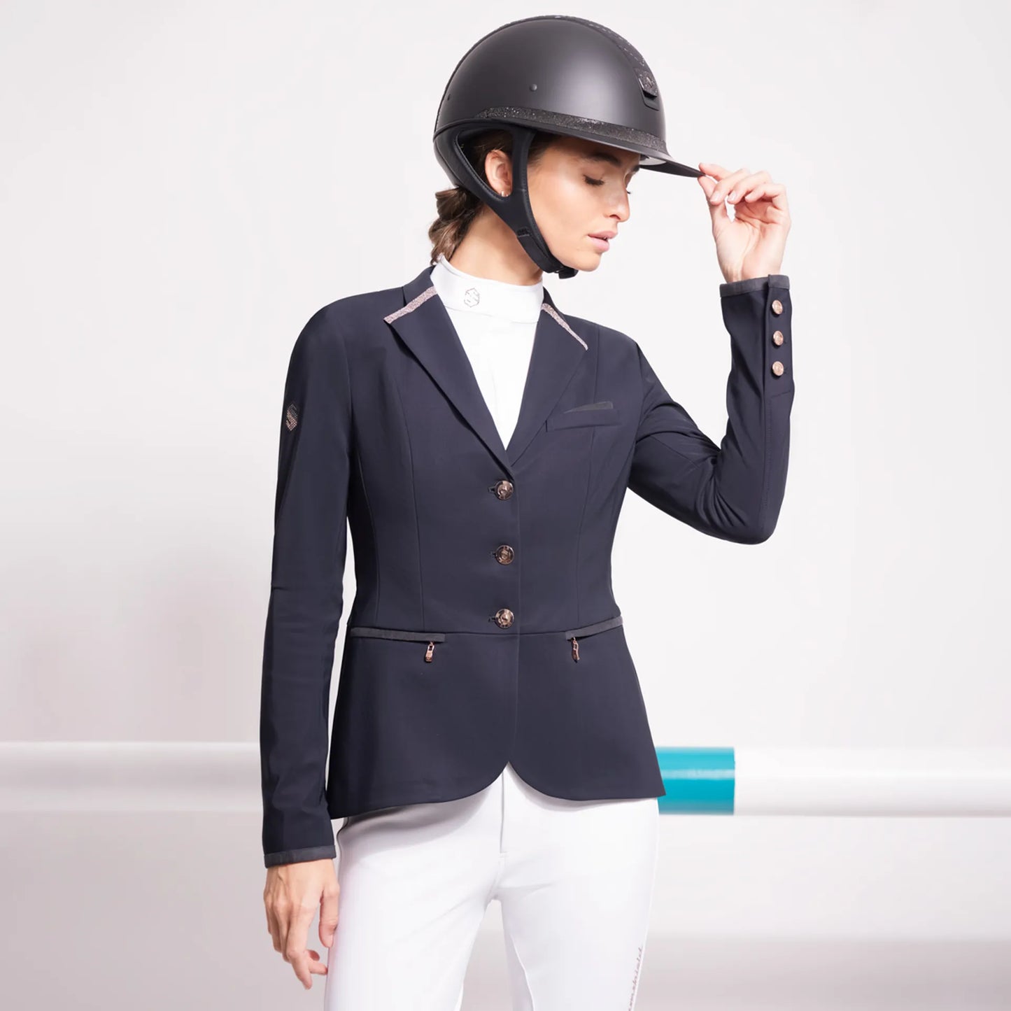 Samshield Victorine Crystal Rain - Black Rose Gold